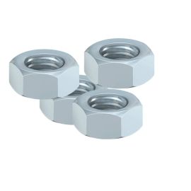 Timco M8 Zinc Full Hex Nuts - Pack Of 30