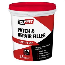Toupret Ready-To-Use Patch & Repair Filler - 1Kg