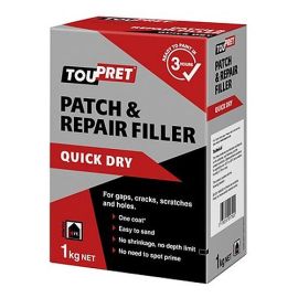 Toupret Quick Dry Patch & Repair Filler - 1kg
