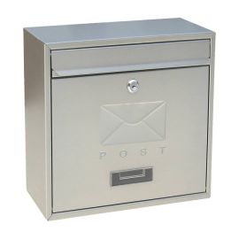 De Vielle Contemporary Stainless Steel Post Box