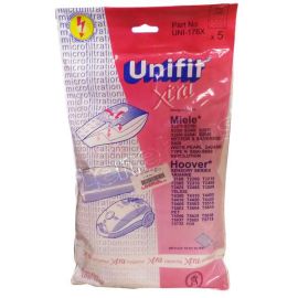 Unifit Xtra UNI-176X Vacuum Bags - Pack of 5