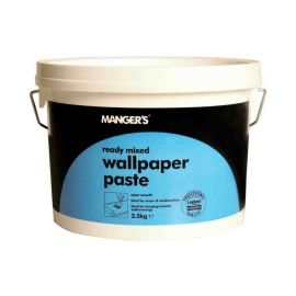 Mangers Heavy Duty Ready Mixed Wallpaper Adhesive 2.5kg