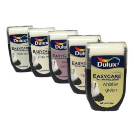 Dulux Easy Care Washable Matt Paint Roller Testers - 30ml
