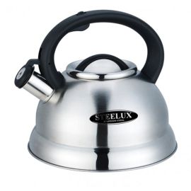 Steelex Stainless Steel Whistling Kettle - 2.7L