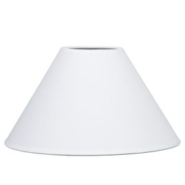 White Coolie Lampshade - 12"