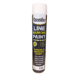 Douglas White Line Marking Spray Paint - 750ml