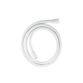 Croydex 1.5m reinforced PVC shower hose - White