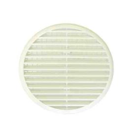 Round Grille - White ( For apertures 80mm-152mm)