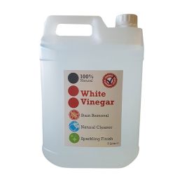 White Vinegar - 5-10% acidity - 5ltr
