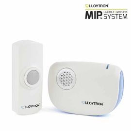 Lloytron MiP 32 Melody Battery Operated Clip-On Door Chime - White
