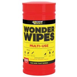 Everbuild Multi-Use Wonder Wipes - 100 Wipes