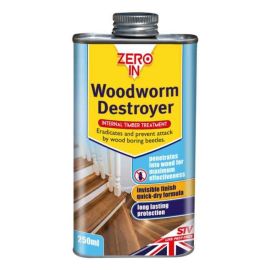 Zero In Woodworm Destroyer - 250ml Can