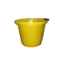 Yellow Plastic Bucket 3 Gallon