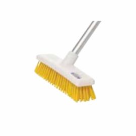 Dosco Hygiene Colour Coded 12" Soft Bristle Brush - Yellow