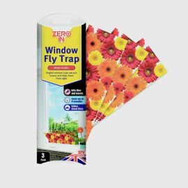 Zero In Window Fly Traps - 3 Pack  