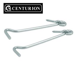 Centurion Zinc Plated Gate Hook & Eyes - 75mm Pack of 2