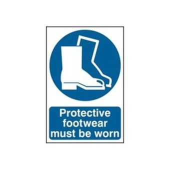 Protective Footwear Sign