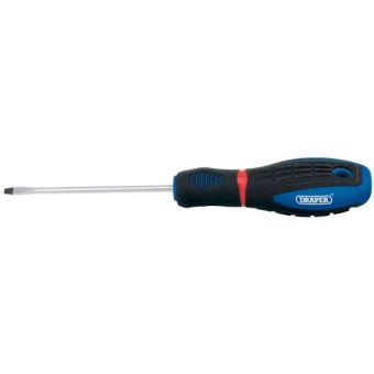 3.2 x 75mm Soft Grip Plain Slot Screwdriver