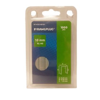 Rawlplug 10mm RL140 Staples - 1000pcs