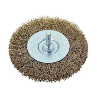 F.F.Group Wire Wheel With Shank - 75mm