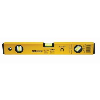 Magnetic 3 Vial Spirit Level 40cm