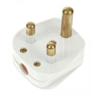15amp 3 Pin Plugtop Round Pins