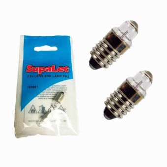 SupaLec MES Lens End Torch Bulb 2.5V