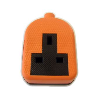 1G 13A Extension Socket Orange
