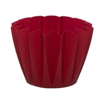 Flora-Blum Adonis Flower Pot - Burgundy Red 14cm