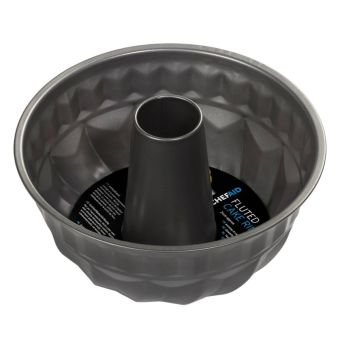 Chef Aid 8 Inch Fluted Cake Ring Non-Stick Bundt Cake Tin