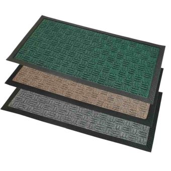JVL Firth Tile Design Indoor Mat - 40 x 70cm