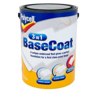 Polycell 3 in 1 Basecoat 5L