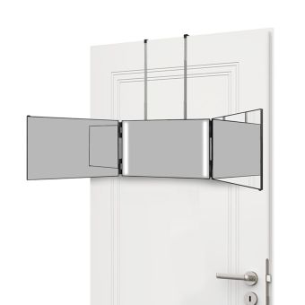 3 Panel Mirror with Telescopic Support 
