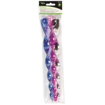 Green Blade 3PC Reflective Bird Deterrent Rods – Decorative Garden Bird Repellent