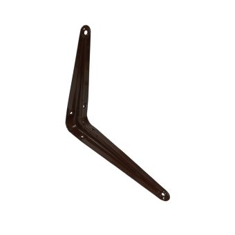 F.F Group Brown Metal Shelf Bracket - 150 x 200