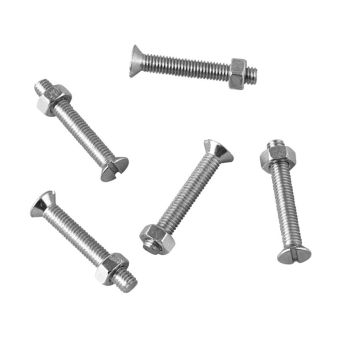 Pan Head Machine Screw Zinc Plated M4 x 50 (Each)