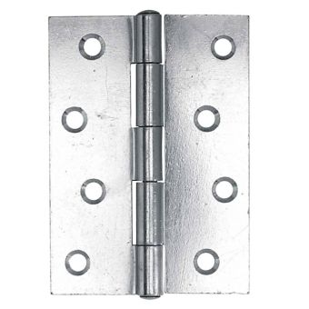100mm No.1838 Light Butt Hinges Brass Plated Steel I Each