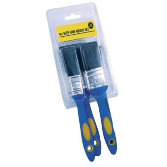 4 Piece Job Done Soft Grip Brush Set