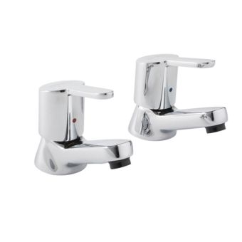Frances Pegler Araya Chrome Plated Basin Taps