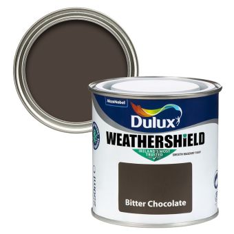 Dulux Weathershield Smooth Masonry Bitter Chocolate 250ml