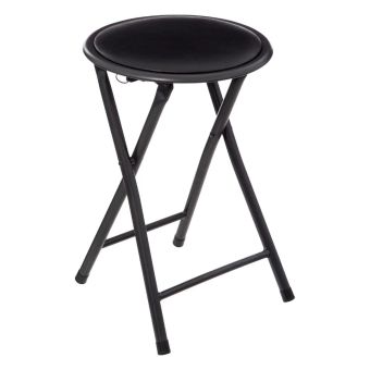 5five Folding Side Stool - Black