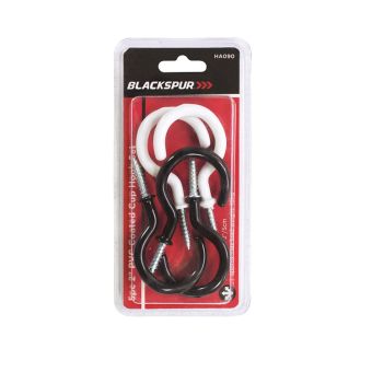 PVC Coated Cup Hook Set 2" - Pack of 5