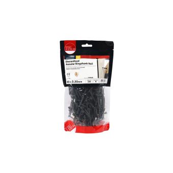 65mm x 3.35mm Sheradised Annular Ring Shank Nails - 1kg