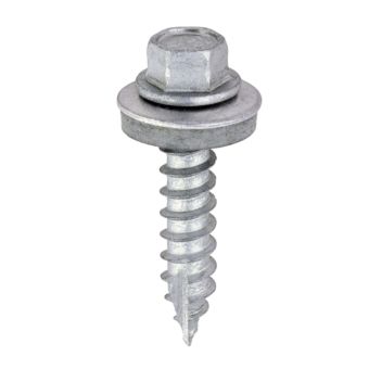 Metal to Timber Screws – Exterior Silver Organic Coating – 6.3 x 32mm I 100 Pack