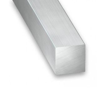 Raw Aluminium Square Bar - 10mm x 10mm x 1m