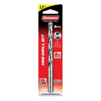 Benman 3mm HSS Drill Bit - Pack Of 2