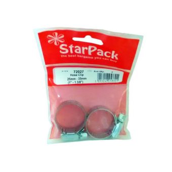 StarPack Hose Clips - 25mm - 35mm