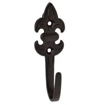 Fleur De Lys Tassel Hook 75mm (Pack of 2)