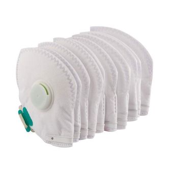 Draper FFP2 NR Vertical Disposable Dust Masks - Pack Of 10