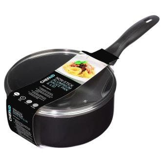 Chef Aid 20cm Non-Stick Aluminium Saucepan with Lid